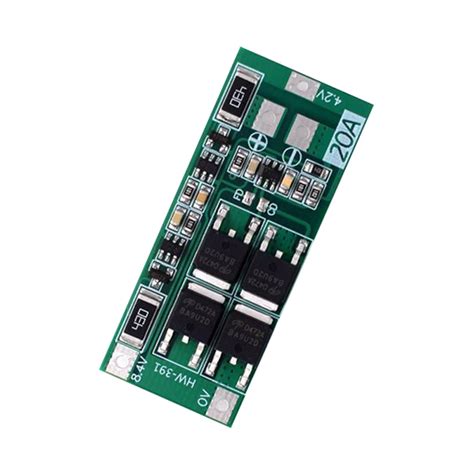 HW 391 2S 20A 리튬 배터리 보호 보드 18650 BMS 모듈 밸런스 리튬 배터리 충전기 PCB 보호 보드 배터리 액세