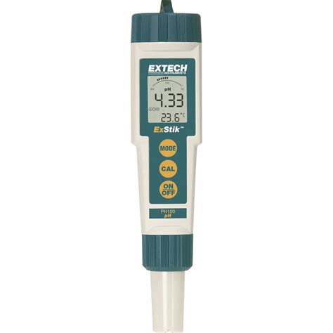 pH-Messgerät Extech PH100 pH-Wert 0 - 14 pH Kalibriert nach ISO kaufen