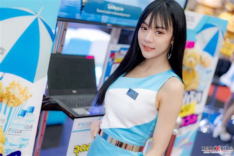 Pretty รวมภาพสาวสวย พริตตี้สุดน่ารักจากในงาน Thailand Mobile Expo 2019