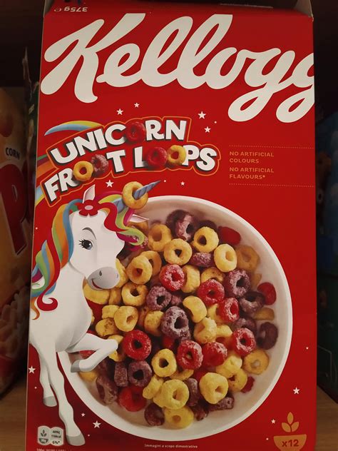 Kelloggs Unicorn Froot Loops Cereales De Unicornio De 375g