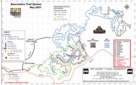 Hatfield Mccoy Trail Map - Vinny Jessalyn