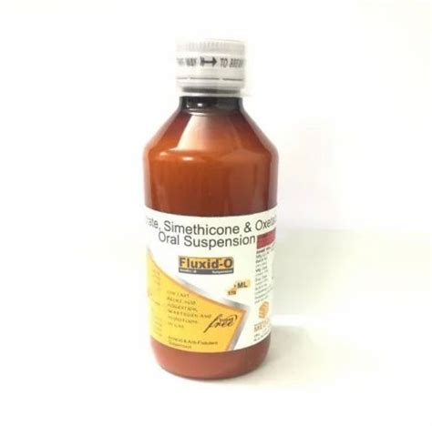 Fluxid O Suspension Magaldrate Simethicone Oxetacaine Oral Susp 170 Ml