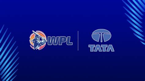 Wpl 2023 Sponsor Bcci Announces Partners For Tata Womens Premier