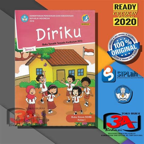 Jual Buku Tematik Terpadu Kurikulum 2013 Edisi Revisi 2017 Untuk Kelas