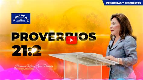 Proverbios Hna Mar A Luisa Piraquive Idmji Iglesia De Dios