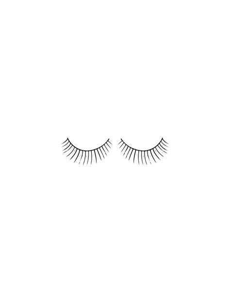 Baci Lingerie Black Deluxe Eyelashes