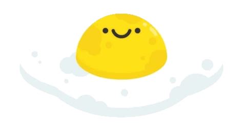 Kawaii Fried Egg Doodle Custom Doodle For Google