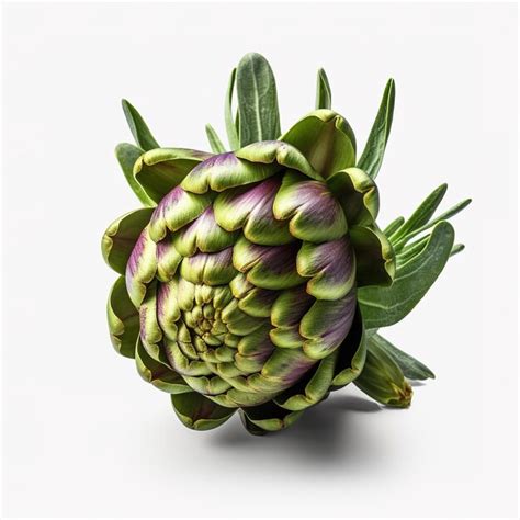 Premium Ai Image Closeup Shot Of Fresh Artichokes