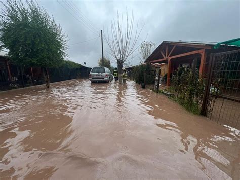 Cortada La Ruta Sur Viviendas Inundadas Y Otros Da Os Causados Por