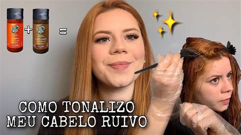 Tonalizando Meu Cabelo Em Casa Kamale O Color Youtube