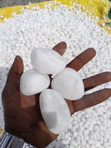 Round Polished White Pebble For Landscaping At Rs Kg In Mettur