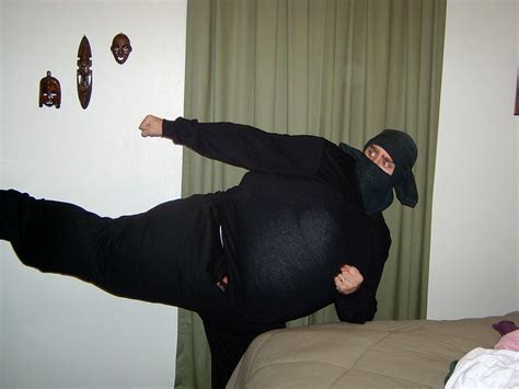 Fat Ninja Dont Call Dan The Ninja Fat Hell Kick Your Flickr