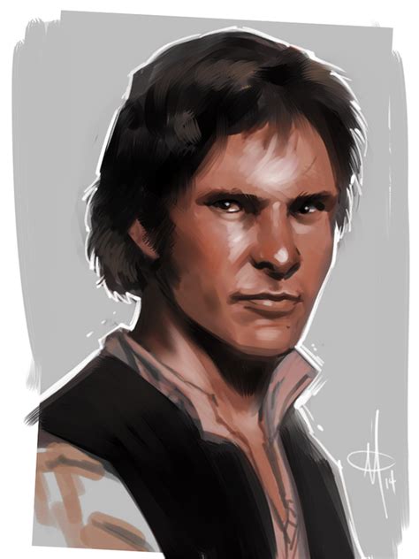 Han Solo By Mattolsonart On Deviantart