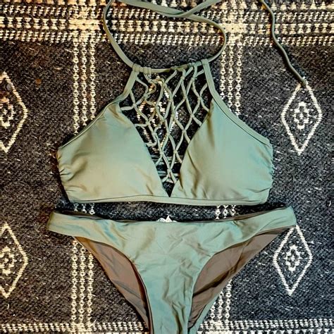 Swim Bikini Top Size Medium Bottoms Size Small Poshmark