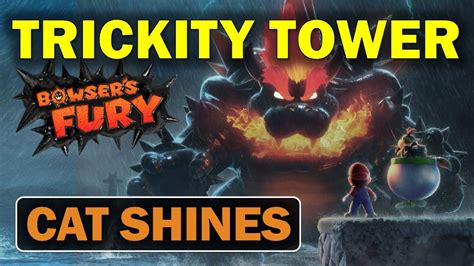 Trickity Tower All Cat Shines Location Guide Super Mario 3D World