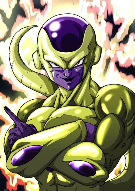 Golden Frieza Dragon Ball Artwork Anime Dragon Ball Super Dragon