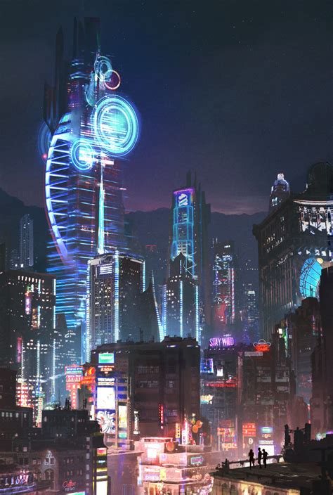 Artstation Cyberpunk City