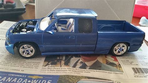 Chevy Silverado Custom Pickup Plastic Model Truck Kit