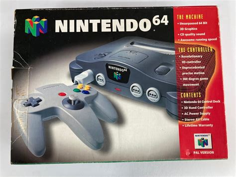 Nintendo 64 N64 Console Complete In Box The Game Experts