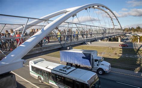 Salton Pedestrian Cycling Bridge Opens To The Public UFV Today