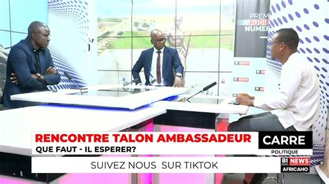 Carr Politique Rencontre Entre Patrice Talon Et Les Ambassadeurs