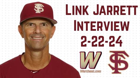 Fsu Baseball Florida State Coach Link Jarrett On Win Over Ju