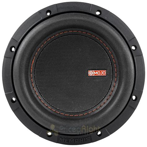 Memphis Subwoofer W Max Dual Ohm Voice Coil Mojo Mini Series