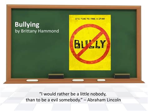 Ppt Bullying Powerpoint Presentation Free Download Id1957671