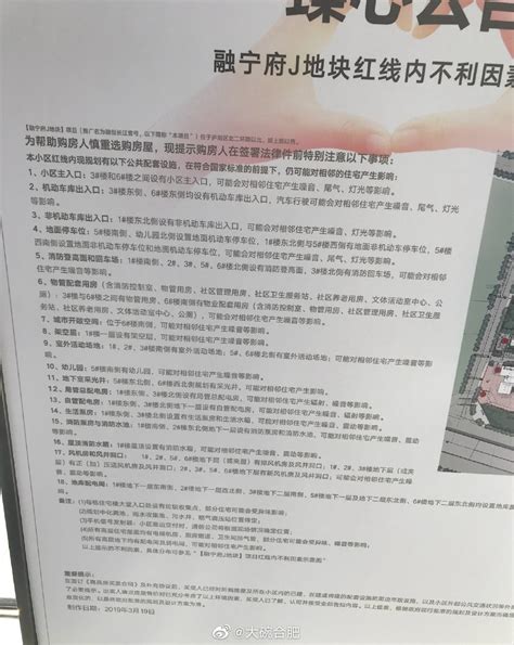 买房时开发商售楼处树立的不利因素公示牌你们都看吗