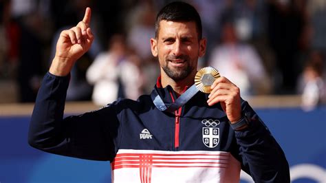 Djokovic Remporte L Or Olympique Et Compl Te Le Golden Slam Historique