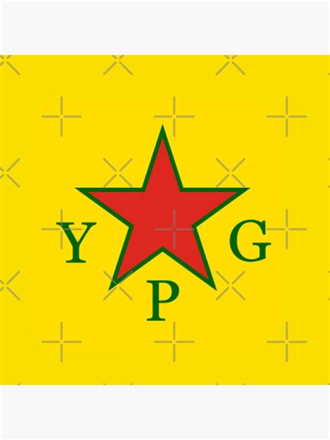 "YPG Flag Square" Pin for Sale by KurdishShops | Redbubble