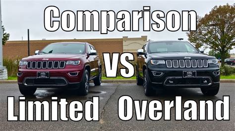 Difference Between Jeep Grand Cherokee Limited And Limited X