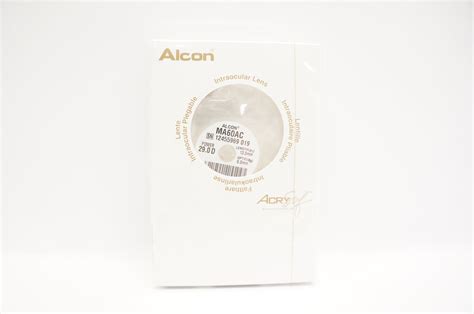 Alcon MA60AC AcrySof Intraocular Lens 29.0D, Length 13.0mm Optic 6.0mm ...