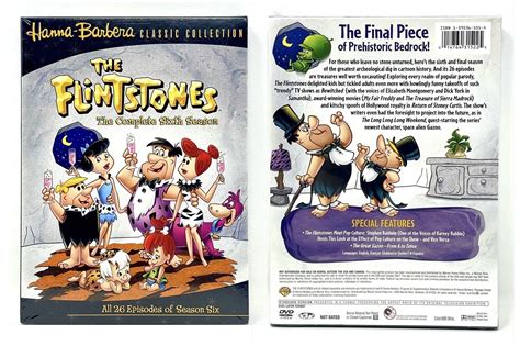 RARE Hanna Barbera THE FLINSTONES Complete Season Sets 1 6 DVDS