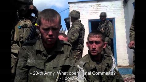 Interrogation of 20-y.o. Russian conscripts captured in Ukraine ...