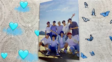 Unboxing Nct 127 X Nature Republic Natrep Postcard Book Indonesia ɪᴅ Youtube