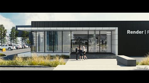 CGI Exterior Visualization Cinematic On Behance