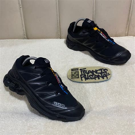 Salomon Salomon Xt6 S Lab Triple Black Mens Fashion Footwear