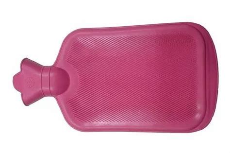 Dark Pink Rubber Hot Water Bag At 100 Piece Water Bags In Nagina ID 23149611733