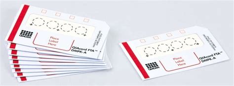 Qiacard Fta Dmpk A Card 4 Sample Areas Per Card Pack Of 100