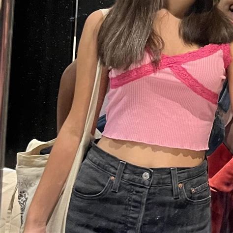 Super Cute Hot Pink Y K Tank No Brand Size Isnt Depop