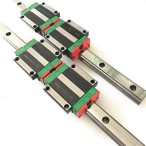 Pc Hgr Hgh Square Linear Guide Rail Any Length Pc Slide Block