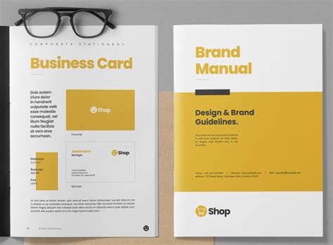 Free & Paid Brand Book Guideline and Template - Inspiration & Productivity for Everyone