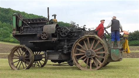 Traction Engine Ploughing And Bench Saw Wiltshire Steam And Vintage