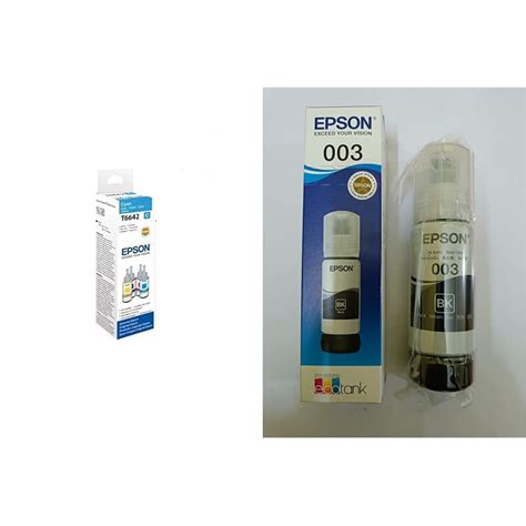 Epson 6642 Cyan Ink Bottle 70ml 003 65 Ml For Ecotank L1110l3100