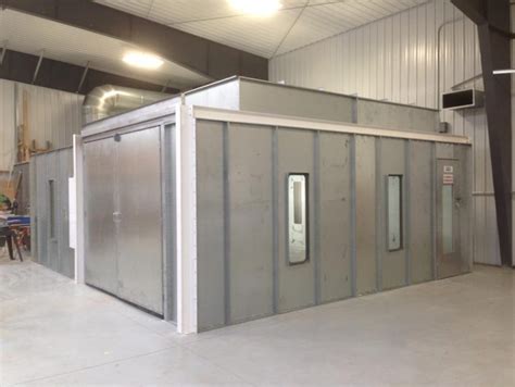 Custom Side Load Booth Paintbooth