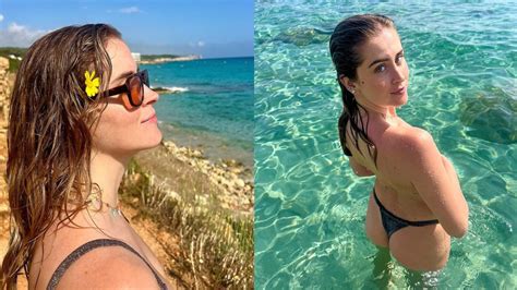 Valentina Ferragni Primo Bagno In Topless Dell Estate In Vacanza