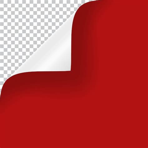 premium vector curly page corner