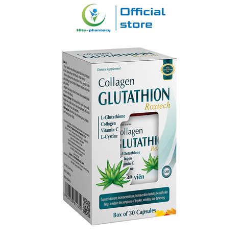 Chất lượng cao collagen glutathione roxtech với hiệu quả bất ngờ