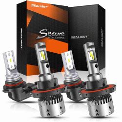 Sealight X H H H White Led Headlight Bulbs Pcs